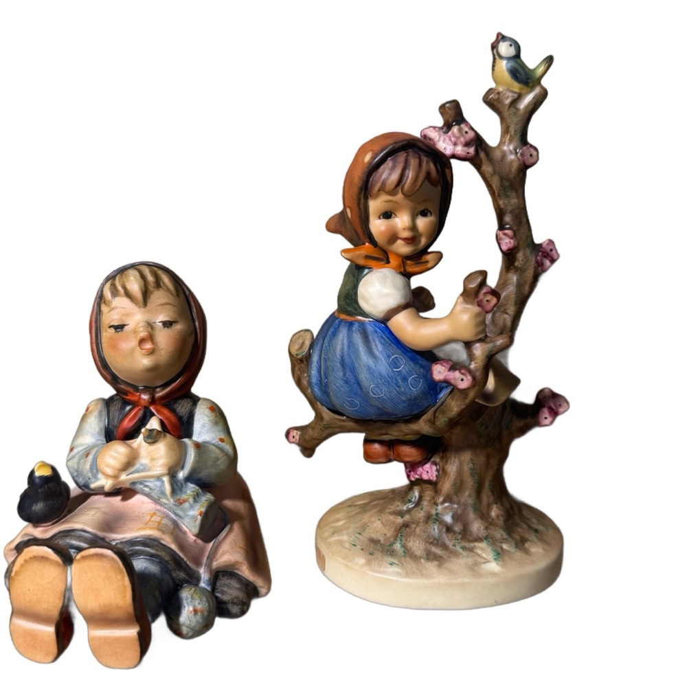 Vintage Hummel Style Porcelain Figurines - Children Set - Picture 2 of 5